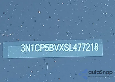 2025 Nissan Kicks Play S из США, поврежденный, VIN 3N1CP5BVXSL477218